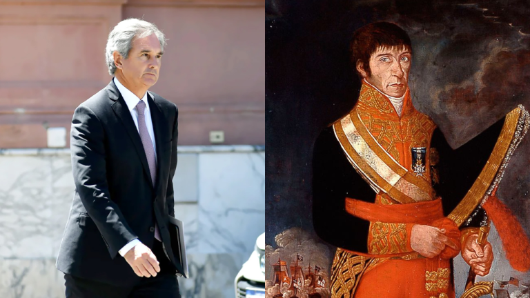 El canciller Pablo Quirno y el voto más reaccionario de la historia: su tatarabuelo habría apoyado al virrey español en 1810