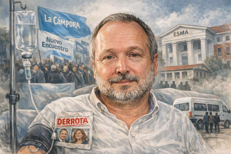 Martín Sabbatella habría adelantado una operación para no exhibir su anemia política en la marcha a la ex ESMA