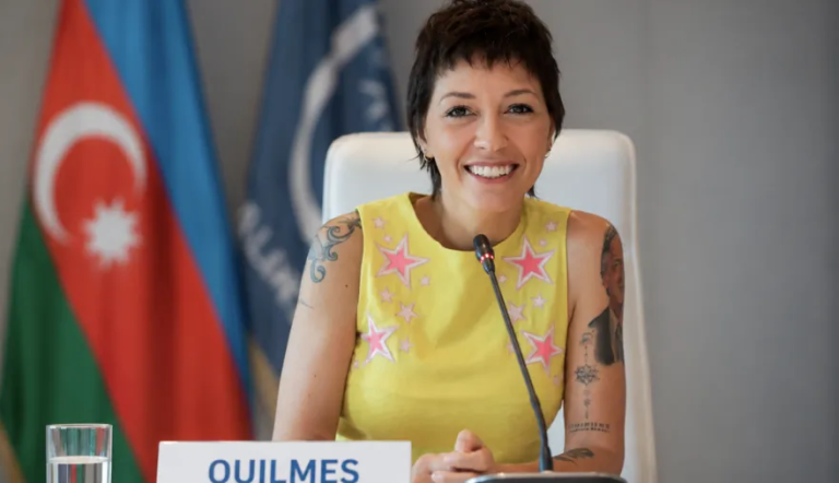 “Mientras Milei celebra el ajuste”: Mayra Mendoza viajó a Azerbaiyán y expuso la crisis habitacional argentina ante la ONU