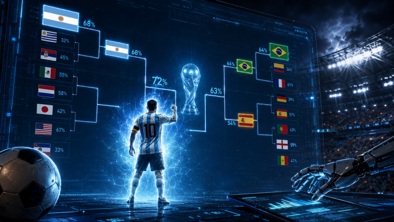 La IA ya jugó el Mundial antes que todos: pronosticó quiénes pasan a octavos y puso a Argentina como una máquina de eliminar rivales