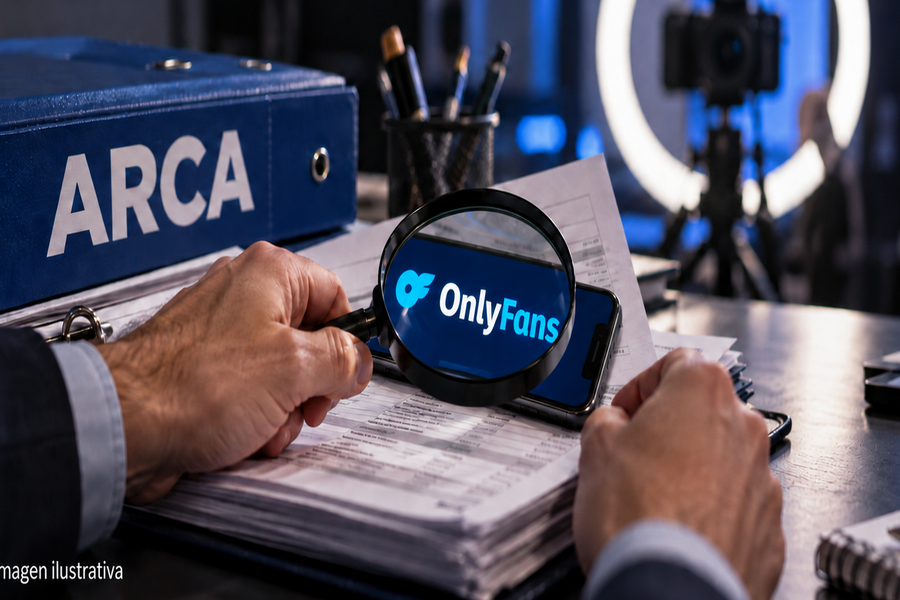 El erotismo terminó en ARCA: una creadora de OnlyFans denunció que le reclaman $150 millones por dólares que nunca vio